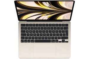 Apple MacBook Air 2022 Laptop | M2 8-core | 8 GB Ram | M2 10-Core GPU | 512 GB SSD | Qwerty | Goud